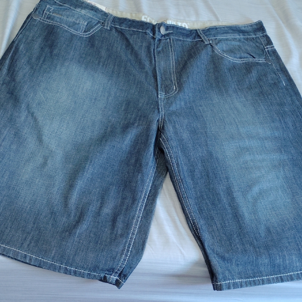 Ecko Men's Blue Denim Shorts